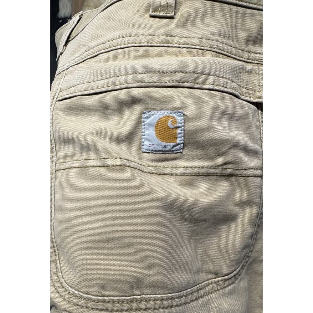Carhartt Men’s Relaxed Fit Full Swing Pants 34x36 Lot 2 Brown & Gray Workwear - Picture 10 of 16